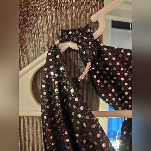 Sequin sleveless shirt S - Picture 3 of 13